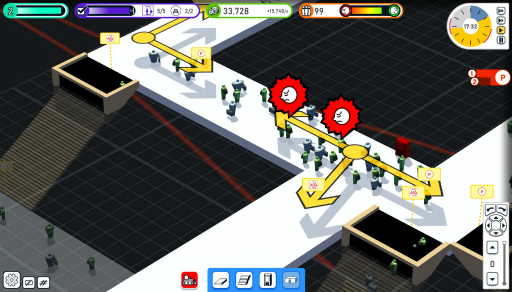 画像ギャラリー No.009のサムネイル画像 / ハロー!Steam広場 第266回:地下鉄駅がダンジョン化しないよう構内を整備していくシミュレーションゲーム「STATIONflow」