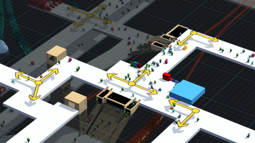 画像ギャラリー No.014のサムネイル画像 / ハロー!Steam広場 第266回:地下鉄駅がダンジョン化しないよう構内を整備していくシミュレーションゲーム「STATIONflow」