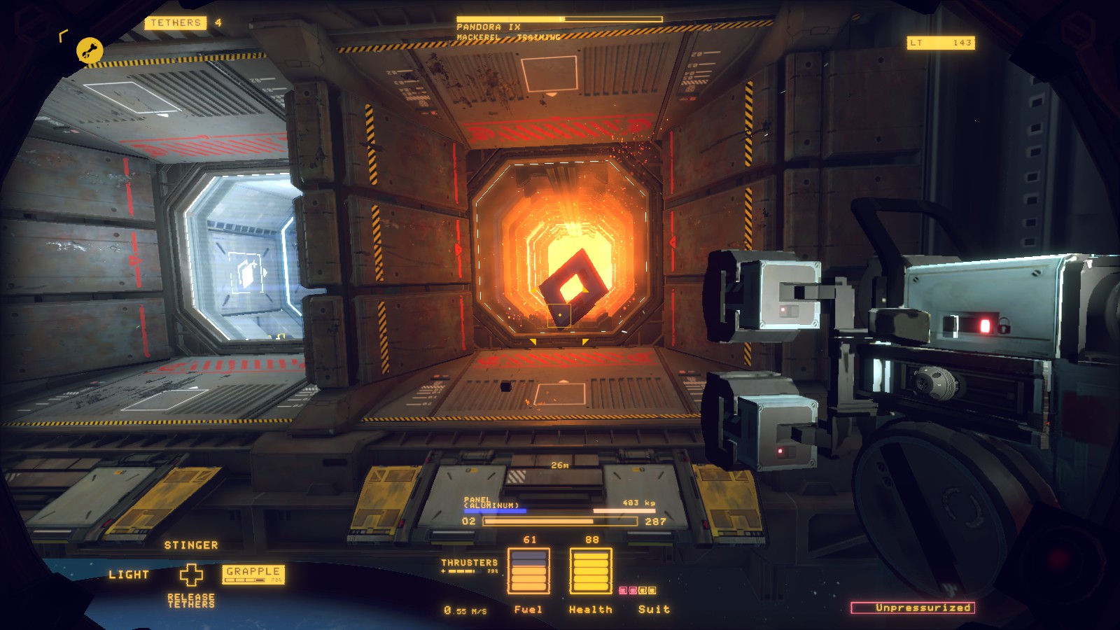 ハロー Steam広場 第2回 借金返済のため宇宙船をひたすら解体していくシミュレーションゲーム Hardspace Shipbreaker