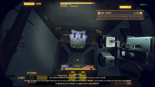 ハロー Steam広場 第2回 借金返済のため宇宙船をひたすら解体していくシミュレーションゲーム Hardspace Shipbreaker