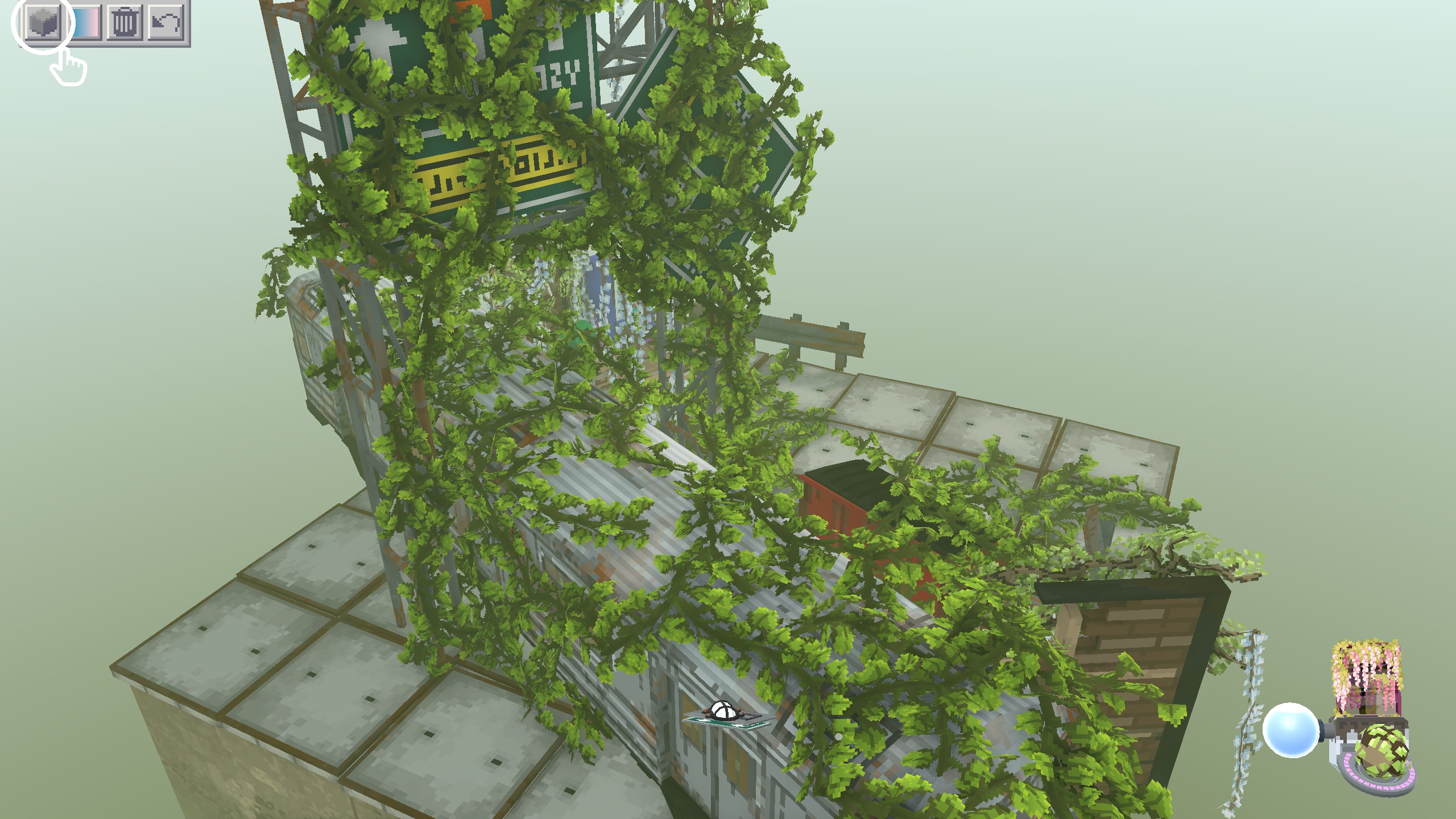画像集 010 ハロー Steam広場 第298回 廃墟のジオラマを育てた植物