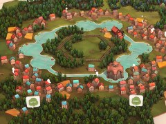 ハロー！Steam広場 第324回：タイルをつなげて景観を作り上げていくパズルゲーム「Dorfromantik」