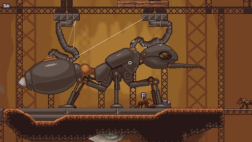 画像ギャラリー No.004のサムネイル画像 / ハロー!Steam広場 第345回:ハエトリグモがかわいい横スクロールアクション「Webbed」