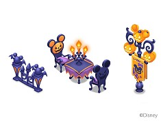 画像ギャラリー No.009のサムネイル画像 / 「ディズニー マジックキャッスル」限定アバターを獲得できる「HALLOWEEN PARTY」実施