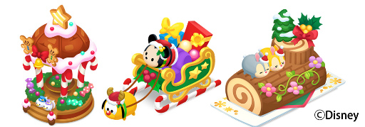 画像ギャラリー No.006のサムネイル画像 / 「ディズニー マジックキャッスル」,クリスマス&ツムツムのイベントが開催