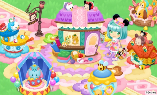 画像ギャラリー No.003のサムネイル画像 / 「ディズニー マジカルファーム」,ツムツムの手芸店を作るイベント「ツムツムとぬくぬくニット」を開催