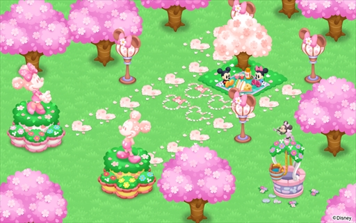 画像ギャラリー No.002のサムネイル画像 / 「ディズニー マジカルファーム」,イベント“ミニーの日♪春らんまん さくらパーティー”が開催