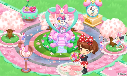 画像ギャラリー No.004のサムネイル画像 / 「ディズニー マジカルファーム」,イベント“ミニーの日♪春らんまん さくらパーティー”が開催