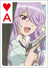 画像集#007のサムネイル/「集めて!とらんぷ娘れくしょん」にアニメ「さばげぶっ!」のキャラクターが登場