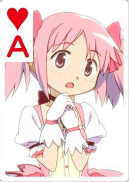 画像ギャラリー No.002のサムネイル画像 / 「集めて!とらんぷ娘れくしょん」に,「劇場版 魔法少女まどか☆マギカ 前/後編」のキャラクターが登場