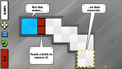 画像ギャラリー No.004のサムネイル画像 / 頭とiPhone本体をフル回転させる新感覚パズル。iOS向けパズルゲーム「Briquid Mini」を紹介する「（ほぼ）日刊スマホゲーム通信」第705回