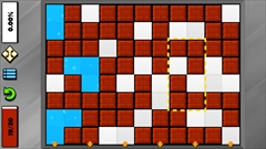 画像ギャラリー No.005のサムネイル画像 / 頭とiPhone本体をフル回転させる新感覚パズル。iOS向けパズルゲーム「Briquid Mini」を紹介する「（ほぼ）日刊スマホゲーム通信」第705回