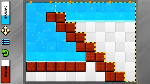 画像ギャラリー No.010のサムネイル画像 / 頭とiPhone本体をフル回転させる新感覚パズル。iOS向けパズルゲーム「Briquid Mini」を紹介する「（ほぼ）日刊スマホゲーム通信」第705回