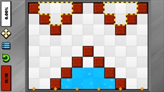 画像ギャラリー No.012のサムネイル画像 / 頭とiPhone本体をフル回転させる新感覚パズル。iOS向けパズルゲーム「Briquid Mini」を紹介する「（ほぼ）日刊スマホゲーム通信」第705回