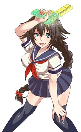 画像集#003のサムネイル/「セーラー服と水鉄砲」dゲームで配信開始。元日イベント「新春福袋」も