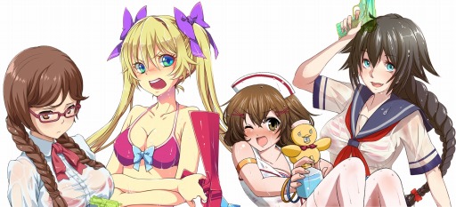 画像集#024のサムネイル/「セーラー服と水鉄砲」dゲームで配信開始。元日イベント「新春福袋」も