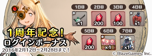 画像ギャラリー No.002のサムネイル画像 / 「リトル ノア」,Android版のサービス1周年を記念するイベントが開催