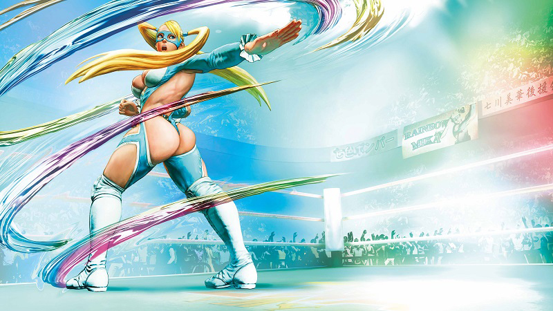 ストリートファイターV 短冊ポスター　レインボー・ミカ 画像ギャラリー No.005 | 「ストリートファイターV」に「レインボー