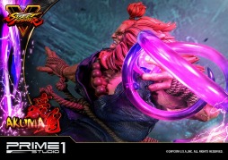 画像ギャラリー No.019のサムネイル画像 / 「ストV」の豪鬼を立体化。LEDライトアップ機能内蔵のプレミアムマスターラインで登場