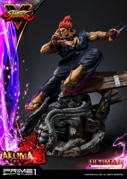 画像ギャラリー No.046のサムネイル画像 / 「ストV」の豪鬼を立体化。LEDライトアップ機能内蔵のプレミアムマスターラインで登場