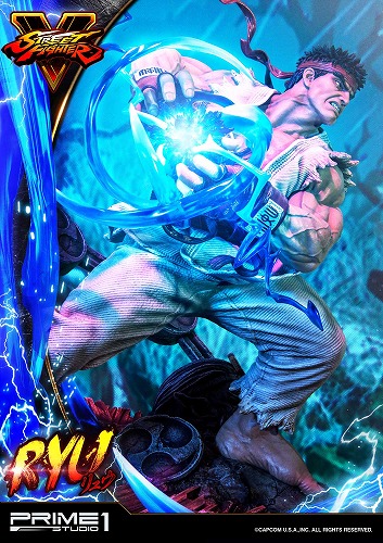 ストリートファイターv のリュウがプレミアムマスターラインのフィギュアに登場