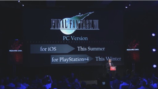 ꡼ No.001Υͥ / E3 2015ϡFINAL FANTASY VII INTERNATIONALפȯ䤬2015ǯդߤ˱iOSǤо
