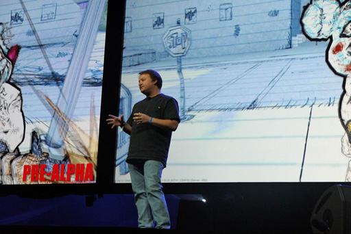 画像ギャラリー No.002のサムネイル画像 / PS4向けのFree-to-Play型TPS「Drawn to Death」が発表。落書きノートから一つの世界を作り上げた驚きのアートワークに注目