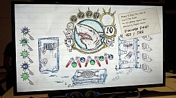 画像ギャラリー No.005のサムネイル画像 / ラクガキTPS「Drawn to Death」のPSX 2015出展版をプレイ。サメ頭の女忍者「Ninjaw」で遊んでみた