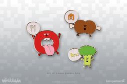 画像ギャラリー No.007のサムネイル画像 / 「Wattam」のぬいぐるみ,Tシャツ,ピンバッジセットが本日発売