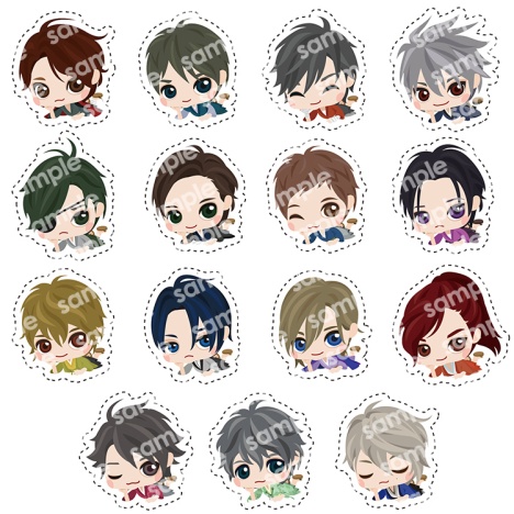 画像ギャラリー No.003のサムネイル画像 / 「天下統一恋の乱」展示会前売り券の一般先着販売が開始。グッズ追加情報も公開