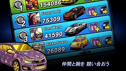 画像集#005のサムネイル/ハイスピードレースゲーム「GO!GO!GO!:RACER」,iOS/Android向けに配信