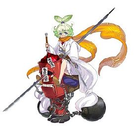 画像ギャラリー No.001のサムネイル画像 / 「しんけん!!」に,新ステージ「狗地縄町(くちなわまち)」が追加。新ストーリーでは,八重垣いちこの過去を知る謎の二人組が登場