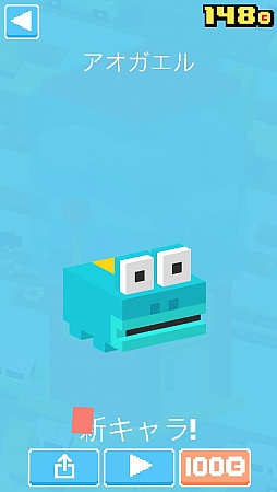 画像集#007のサムネイル/なぜ彼らは進むのか? iOS向けワンタップアクション「クロッシーロード」を紹介する「(ほぼ)日刊スマホゲーム通信」第720回