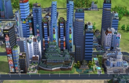 Simcity Buildit アップグレードのレベルによって建物が変化する トーキョータウン などを実装 全プレイヤー合計の総プレイ時間は2万5000年を突破