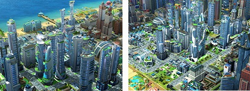 Simcity Buildit 近未来的な建築物を築けるアップデートを実施