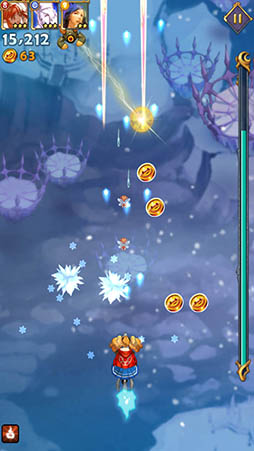 画像ギャラリー No.007のサムネイル画像 / 精霊の育成が攻略の鍵となるスマホ向け縦シュー「精霊の翼:スカイガーディアン」を紹介する「(ほぼ)日刊スマホゲーム通信」第882回