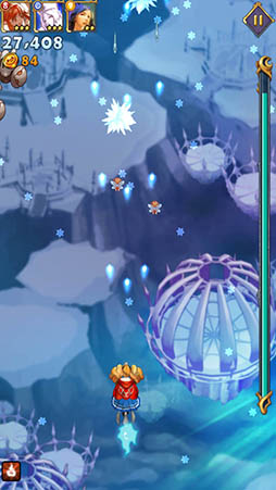 画像ギャラリー No.008のサムネイル画像 / 精霊の育成が攻略の鍵となるスマホ向け縦シュー「精霊の翼:スカイガーディアン」を紹介する「(ほぼ)日刊スマホゲーム通信」第882回