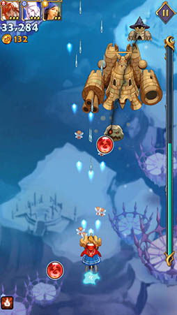 画像ギャラリー No.009のサムネイル画像 / 精霊の育成が攻略の鍵となるスマホ向け縦シュー「精霊の翼:スカイガーディアン」を紹介する「(ほぼ)日刊スマホゲーム通信」第882回