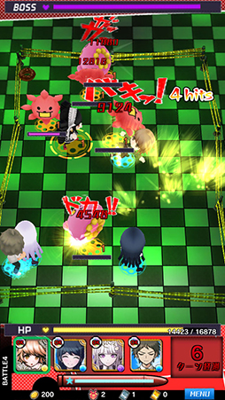 画像ギャラリー No.009のサムネイル画像 / 魅力的なキャラと爽快な引っぱりアクションが融合。iOS向けアプリ「ダンガンロンパ-Unlimited Battle-」を紹介する「(ほぼ)日刊スマホゲーム通信」第755回