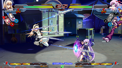 画像ギャラリー No.004のサムネイル画像 / 「ニトロプラス ブラスターズ」は4月30日より先行稼働。稼働前日には「GODSGARDEN」で本作関連の生配信も