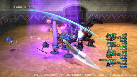 画像ギャラリー No.005のサムネイル画像 / 「ドラゴンクエストX」バージョン3.1後期で,モンスターバトルロードの「協力バトル」が実装。さらに,レベル上限の引き上げも