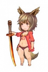 画像ギャラリー No.005のサムネイル画像 / 「BRAVELY ARCHIVE D’s report」,イーリス隊の5人が水着姿で登場