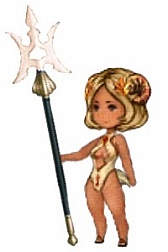 画像ギャラリー No.011のサムネイル画像 / 「BRAVELY ARCHIVE D’s report」,イーリス隊の5人が水着姿で登場