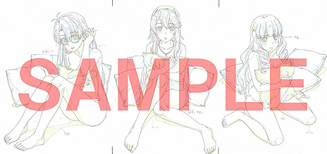 画像ギャラリー No.003のサムネイル画像 / TVアニメ「この世の果てで恋を唄う少女YU-NO」Blu-ray BOX,店舗別特典のラフイラストが公開