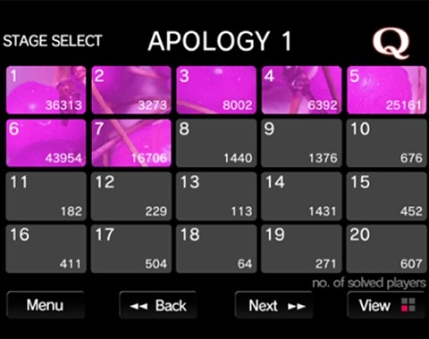 スマホ向けパズル Q で追加の無料問題パック Apology が配信開始 アプリは配信から半月で300万ダウンロードを突破