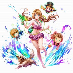 画像ギャラリー No.002のサムネイル画像 / 「【18】 キミト ツナガル パズル」,“夏と水着と救世主ガチャ”で水着アバターが登場