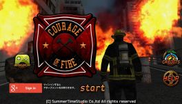 画像ギャラリー No.001のサムネイル画像 / 消防士となり鎮火作業を行う「Courage Of Fire」,Android版の配信が開始
