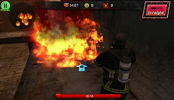 画像ギャラリー No.012のサムネイル画像 / 消防士となり鎮火作業を行う「Courage Of Fire」,Android版の配信が開始