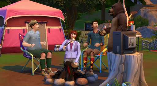 The Sims 4 Outdoor Retreat ȥ쥤顼