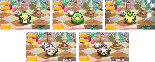 画像ギャラリー No.002のサムネイル画像 / 「ポケとる」,ウィンクしたモンメン&エルフーンが登場。期間限定ステージの配信を開始